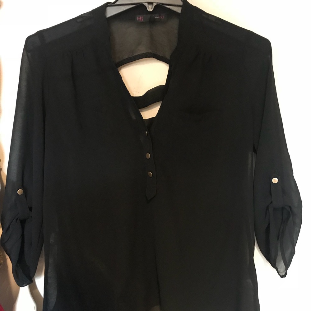 Sheer Dress Shirt